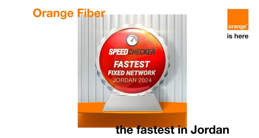 Orange Jordan certified as “The Fastest Fiber Internet Provider in Jordan”