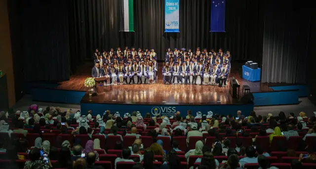 Victoria International School organizes graduation ceremony for 12th-grade students