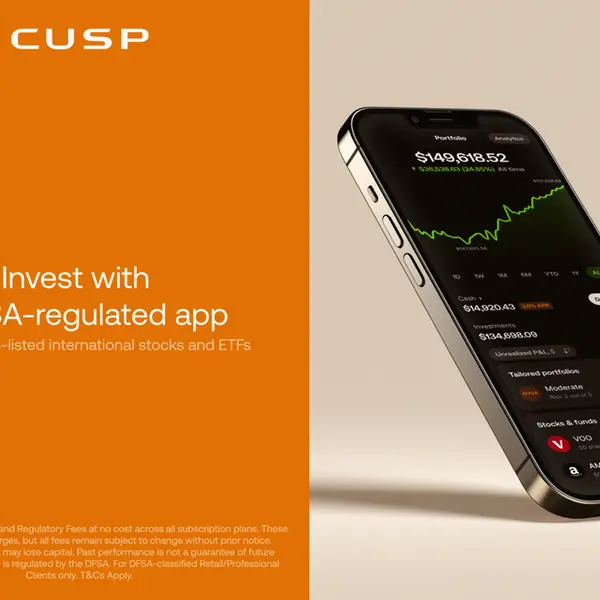 How FinTech firm CUSP is redefining wealth management in the UAE