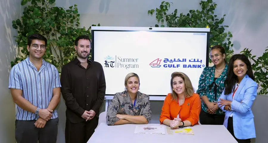 Gulf Bank sponsors third annual Kuwait Times summer program to empower youth