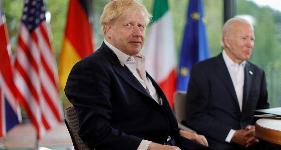 UK PM Johnson says he doesn't think Britain will end up at war with Russia