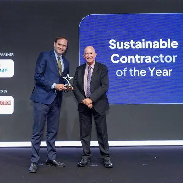 Acciona wins the Sustainable Contractor of the Year award