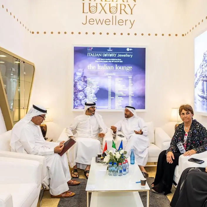 Italian Pavilion dazzles visitors at 55th Watch and Jewellery Middle East Show
