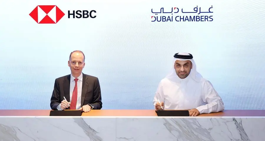 Dubai Chambers signs MoU with HSBC to support expansion of companies locally and globally