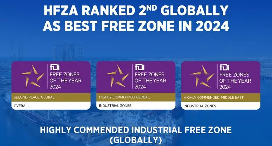 Hamriyah Free Zone ranked second best free zone in the World