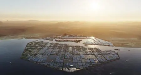 HRH Prince Mohammed bin Salman announces the establishment of OXAGON, the largest floating industrial complex in the world