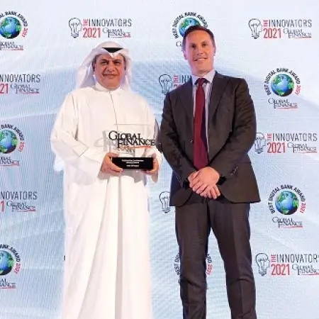 Global finance honors Adel Al-Majed by giving him the \"Outstanding Contribution to Islamic Finance\" award