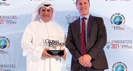 Global finance honors Adel Al-Majed by giving him the \"Outstanding Contribution to Islamic Finance\" award