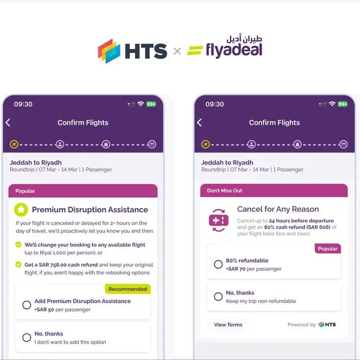 Flyadeal and HTS partner to launch enhanced flexibility for airline’s passengers