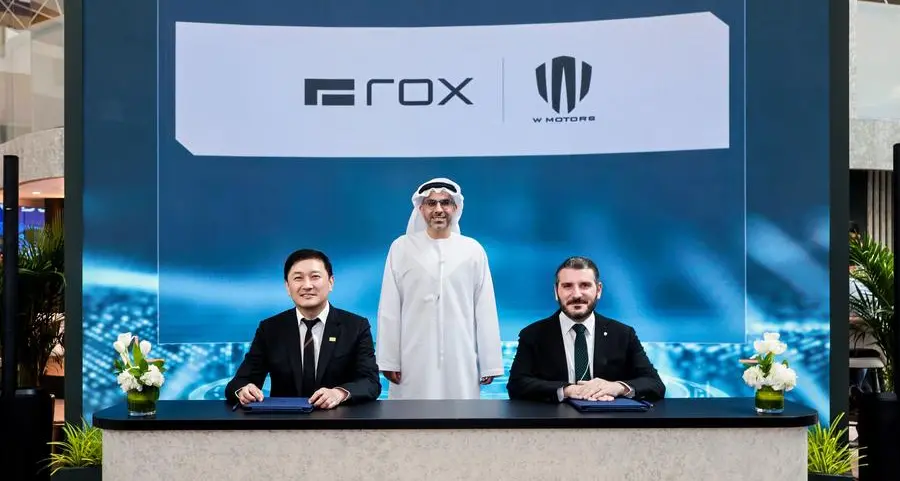 ROX Motor partners with W Motors to manufacture new energy vehicles in Abu Dhabi