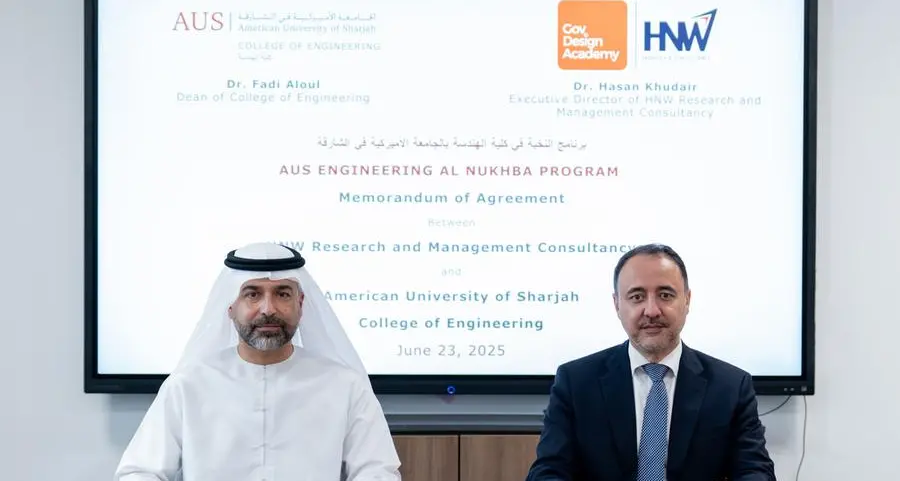 AUS and HNW partner to empower engineering students with industry experience