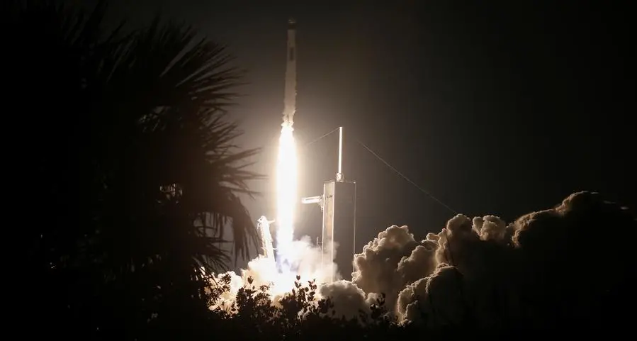 SpaceX capsule delivers latest four-member crew to International Space Station