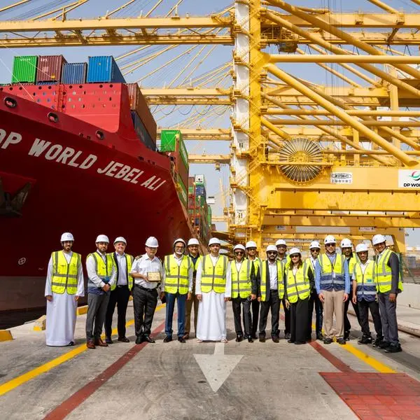 DP World’s latest vessel makes maiden call at Jebel Ali Port