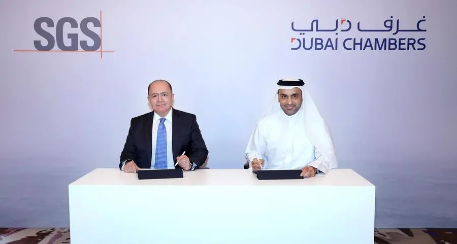 Dubai Chambers collaborates with SGS to facilitate the export of local products and services globally