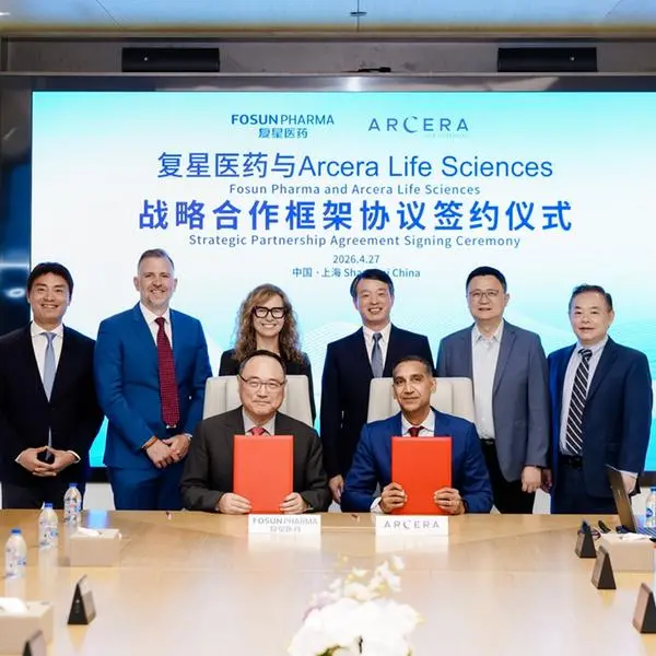 Arcera Life Sciences and Fosun Pharma launch long-term collaboration framework