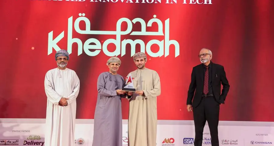 Khedmah wins the 2024 Diversified Innovation in Tech Award