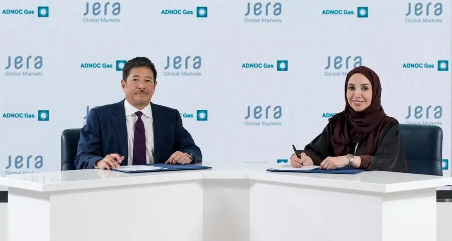 ADNOC Gas strengthens partnership with JERA Global Markets through new LNG agreement