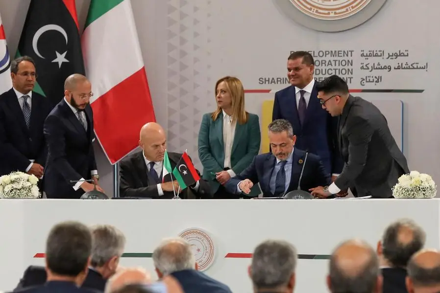 Italy’s Eni launches major gas development project in Libya