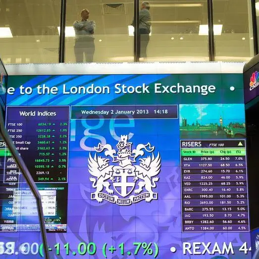 London stocks soar on miners, GDP data boost; Burberry sinks