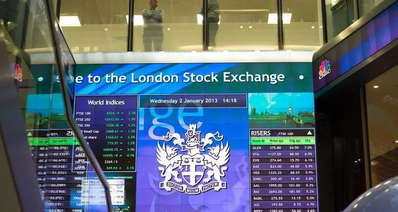 London stocks soar on miners, GDP data boost; Burberry sinks