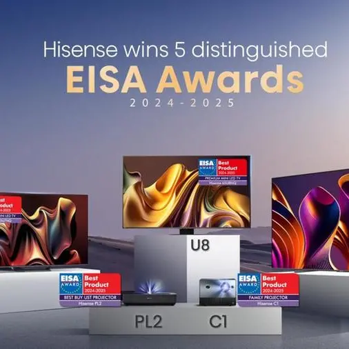 Hisense wins Host of EISA Awards 2024-2025 for innovation and excellence