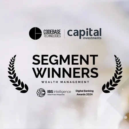 Codebase Technologies and Capital Investments win segment award for wealth management