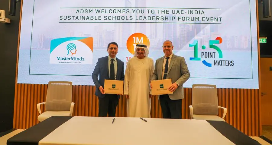 1M1B and ADSM convene UAE–India Sustainable Schools Leadership Forum to advance net zero education