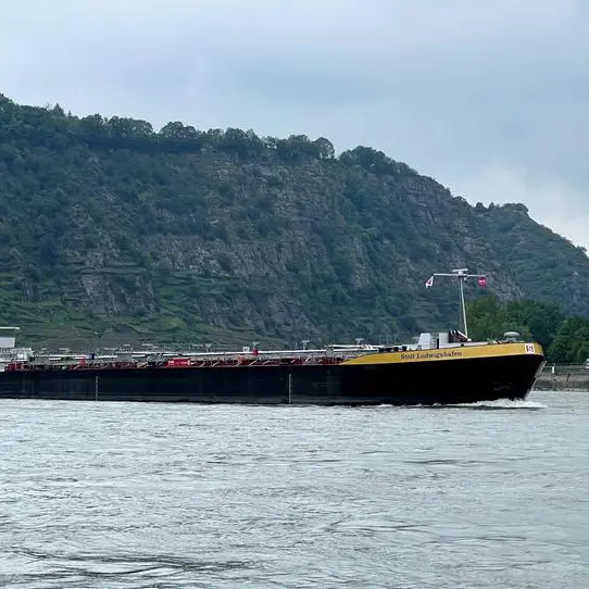 Low water levels again hamper Rhine river shipping in Germany