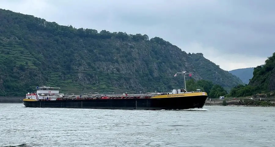 Low water levels again hamper Rhine river shipping in Germany