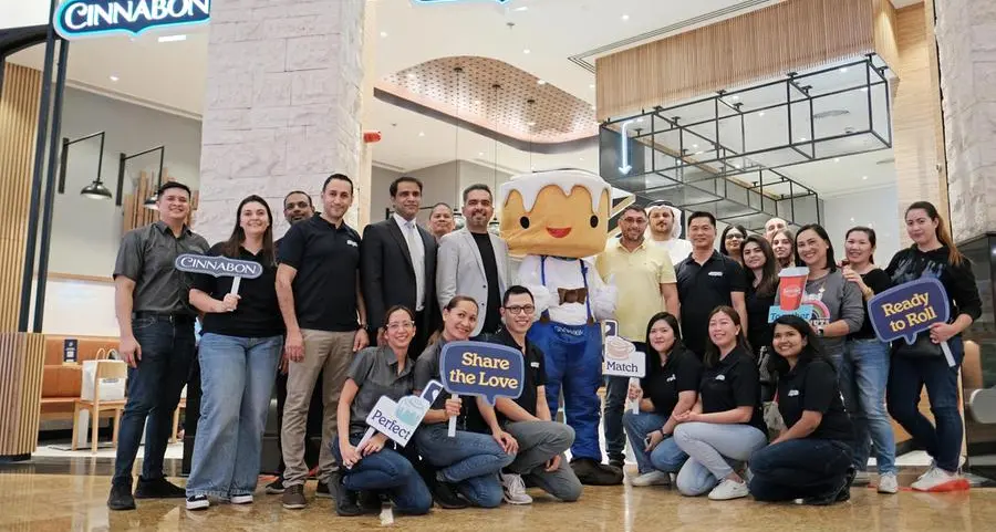 New look & feel for Cinnabon at the Mall of the Emirates