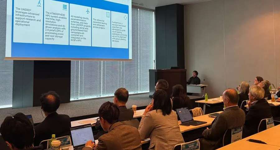 UAEREP showcases pioneering rain enhancement initiatives at Moonshot Goal 8 Symposium in Japan