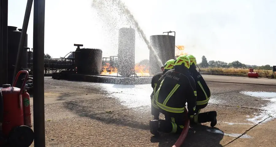 ENOC Group Emergency Response Centre members undergo specialised fire training in UK