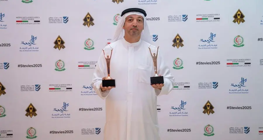 Saud Salim Al Mazrouei wins Most Innovative Leader of the Year at Stevie Awards 2025