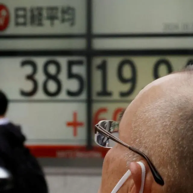 European shares rise, while Wall St futures sag
