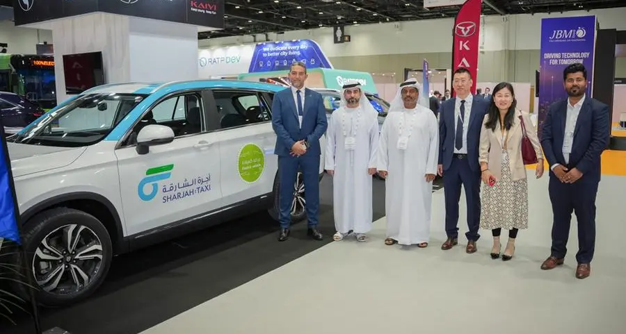 Sharjah Taxi is participating in the MENA Transport Congress and Exhibition in Dubai