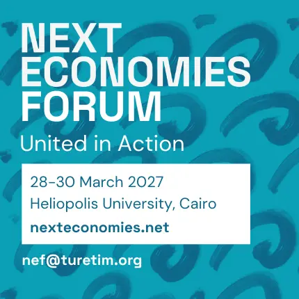 The Next Economies Forum in Cairo will bring together organisations from all over the World in March 2027