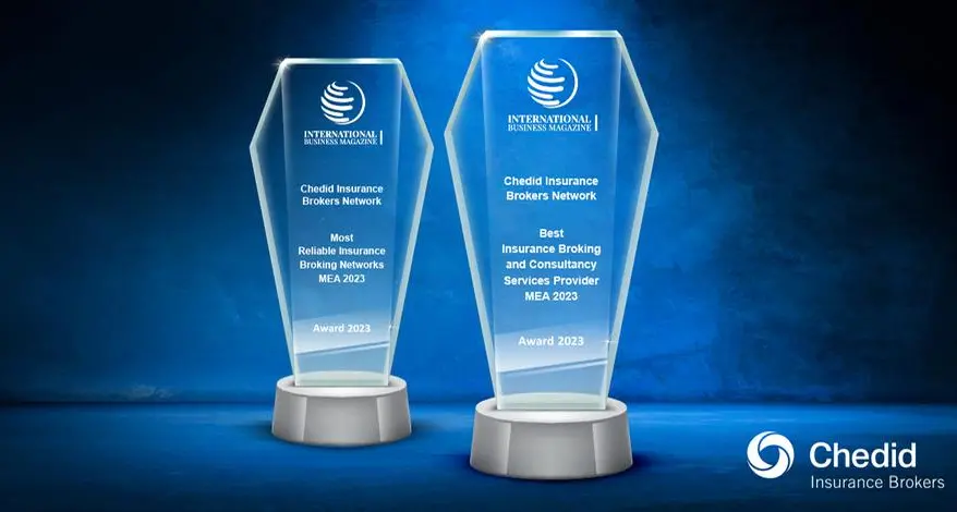 Chedid Insurance brokers network earns dual recognition at the International Business Magazine awards