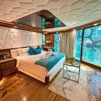 Yas Marina welcomes Abu Dhabi’s first-ever floating holiday home with the arrival of Orchid Overnight Superyacht