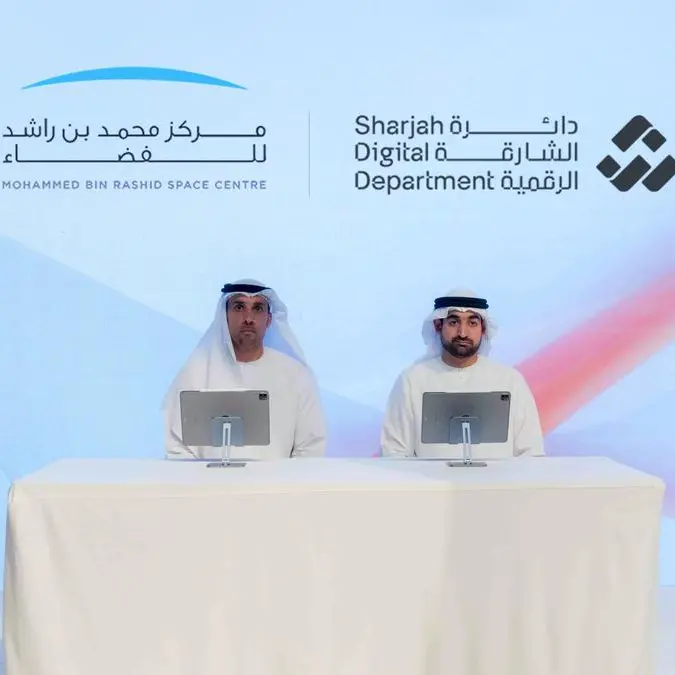 Mbrsc And Sharjah Digital Department sign Mou To strengthen geographic information systems
