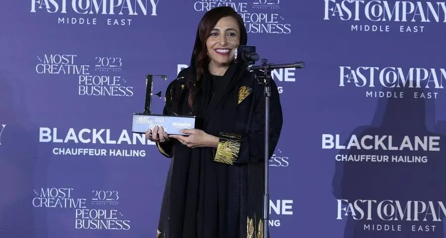 Bodour Al Qasimi wins prestigious regional award for a creative, problem-solving approach to global issues