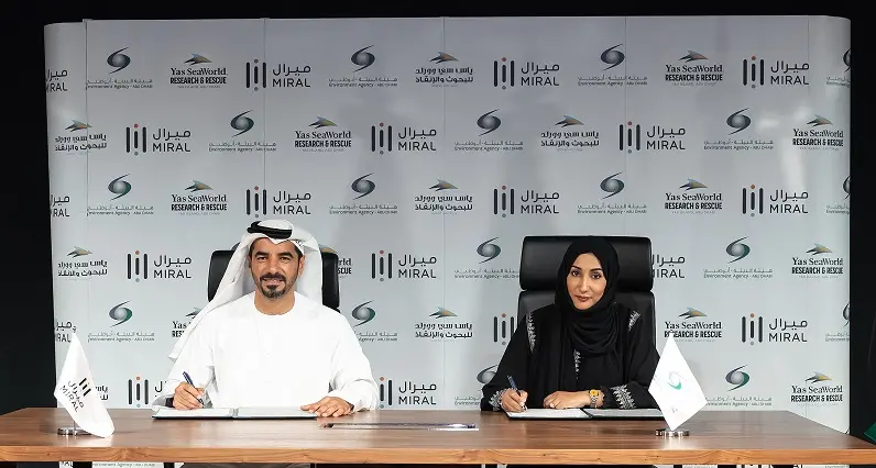 Environment Agency - Abu Dhabi and Miral sign MoU to enhance marine conservation and research