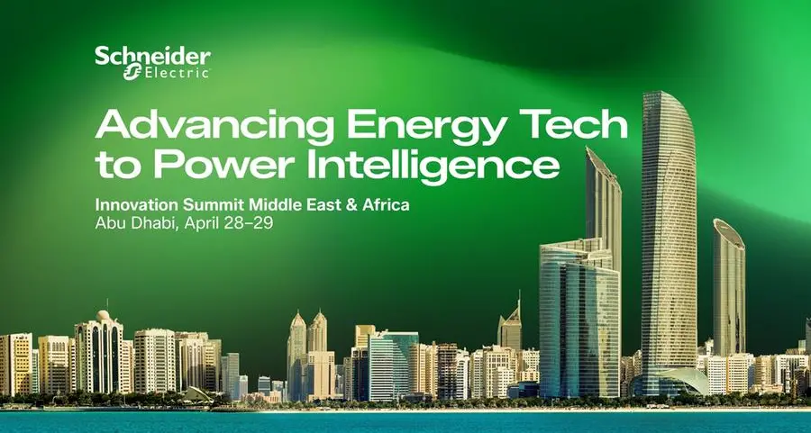 Schneider Electric to advance energy technology to power intelligence at Innovation Summit Middle East & Africa