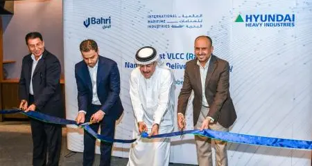 Bahri receives its first 'gas ready' VLCC 'Rayah' built by IMI and HHI