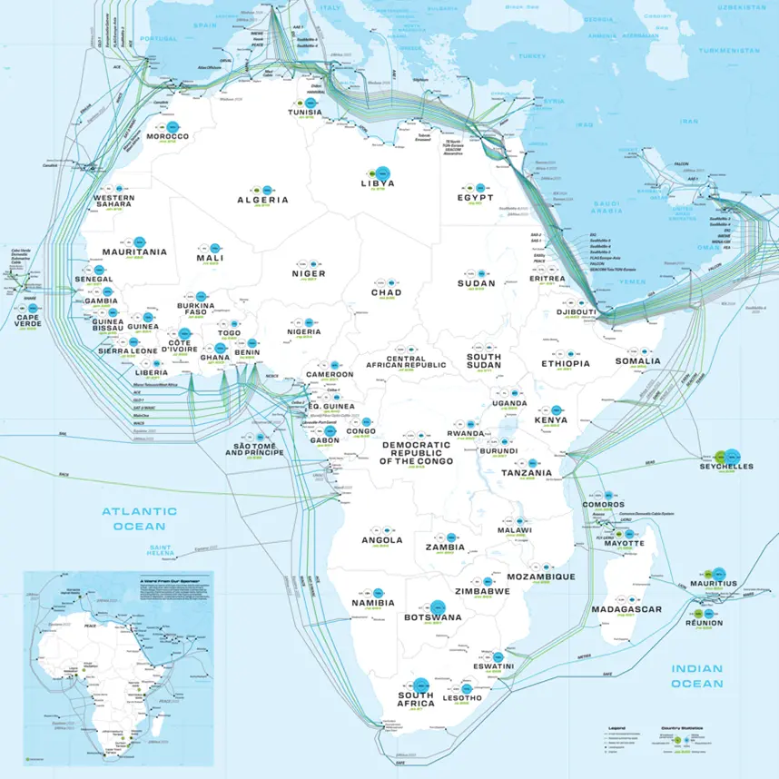 Teraco announces regional interconnection with Google Equiano cable