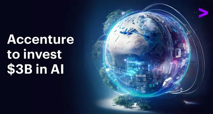 Accenture to invest $3bln in AI to accelerate clients’ reinvention