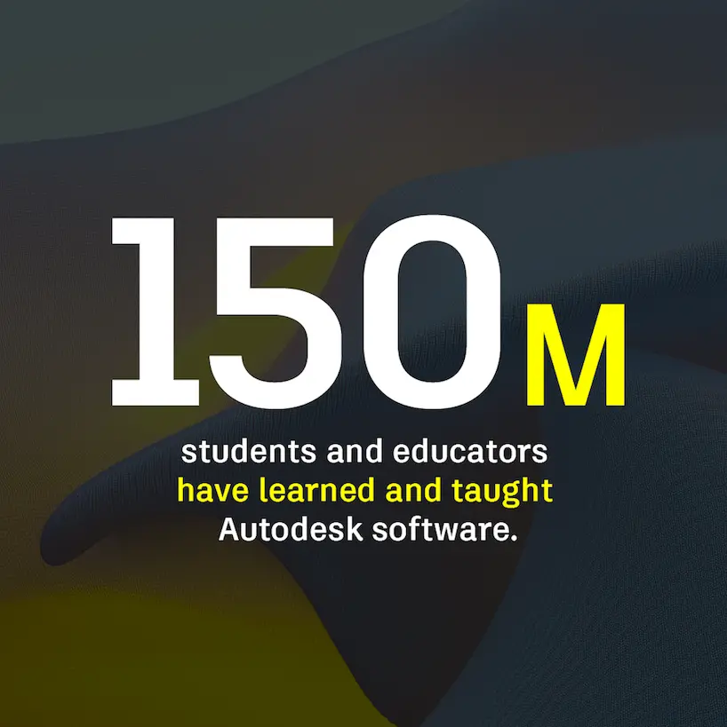 Autodesk reaches 150mln students and educators worldwide