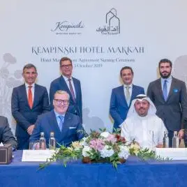 New flagship Kempinski Hotelin Makkah, Saudi Arabia