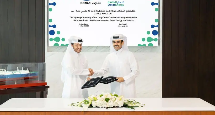 QatarEnergy enters time charter agreements with Nakilat for the operation of 25 LNG vessels