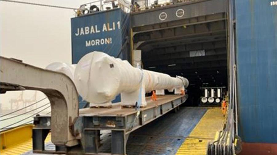 Gulftainer handles 4,000 steel pipes within four hours at Iraq port