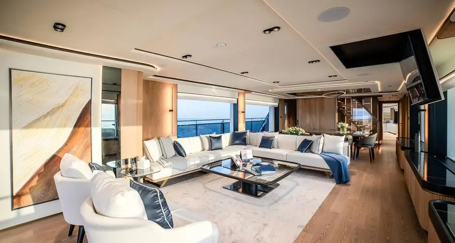 Iftar Onboard _ Gulf Craft hosts exclusive private viewing of the Majesty 112 terrace at Dubai Harbour Marinas